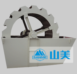 輪式洗砂機